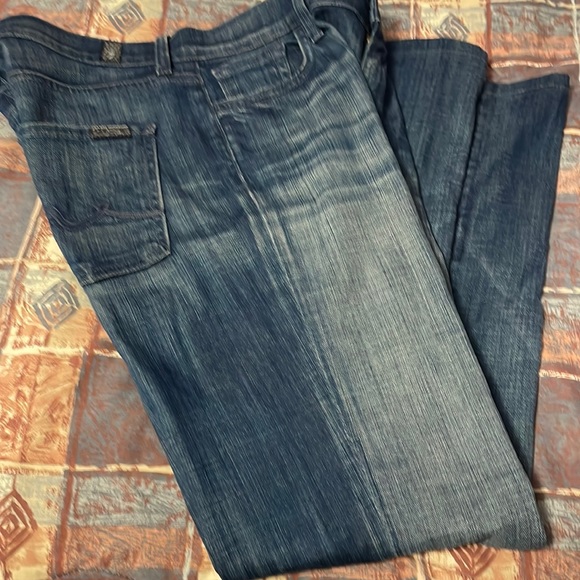 NWOT Women’s 7 for all mankind high waist bootcut jeans size 27. - Picture 2 of 8